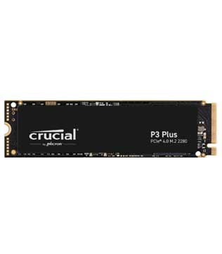 Crucial P3 Plus 1TB NVMe M.2 (CT1000P3PSSD8) Solid State Drive (Pre-owned)