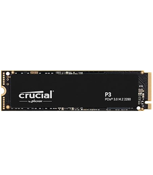 Crucial P3 500GB NVMe M.2 (CT500P3SSD8) Internal Solid State Drive (Pre-owned)