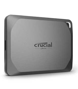 Crucial X9 Pro 4TB Portable Solid State Drive (Pre-owned)