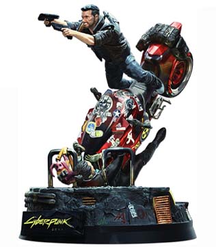 Cyberpunk 2077 Collectors Edition 10 inch V Action Figure (Pre-owned)