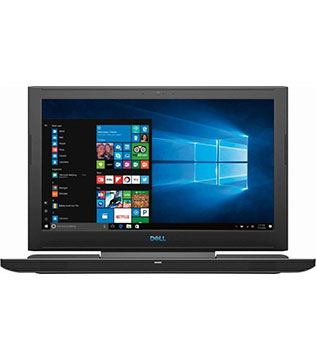 DELL G7 15-7588, 15.6 Inches, Intel(R) Core(TM) i7-8750H CPU @2.20GHz, 16 GB RAM, 128GB M.2 SSD, 1 TB HDD, NVIDIA GeForce GTX 1060, Licorice Black Laptop (Minor Wear & Tear)(Pre-owned)