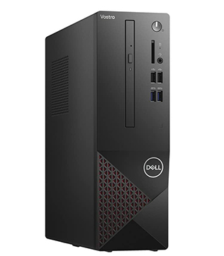 DELL Vostro 3681, Intel(R) Core(TM) i3-10100 CPU @ 3.70GHz, 8 GB RAM, 256 GB NVME SSD, Black PC (Pre-owned)