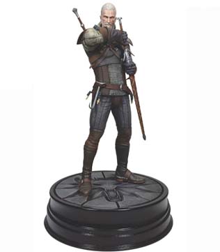 Dark Horse Deluxe The Witcher 3 Wild Hunt Geralt Grandmaster Ursine Figure (Pre-owned)