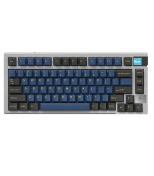 Darmoshark K8 Three-Mode Mechanical Keyboard (White & Blue) (Pre-owned)
