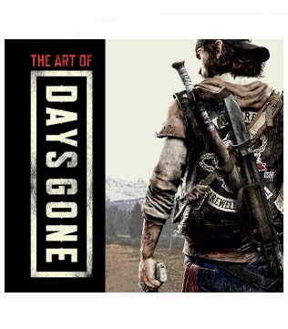 Days Gone Hard Cover Art Book (No Game Included) (Pre-owned)