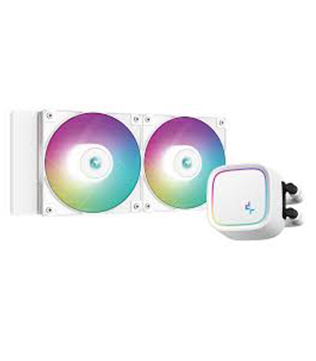 DeepCool Gammaxx LE520 White ARGB 240mm CPU Liquid Cooler (Pre-owned)