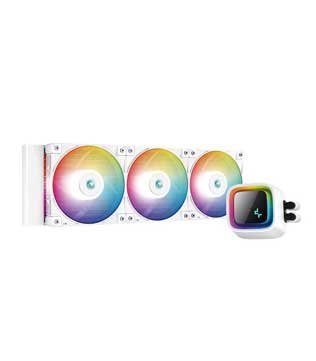Deepcool Infinity LS720 Premium White ARGB 360mm CPU Liquid Cooler (Pre-owned)