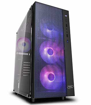 Gaming Desktop PC (Pre-owned) Mid Tower With AMD Ryzen 7 5700G, 32GB DDR4 RAM, RTX 4060 GPU 8GB, 512GB NVMe SSD, 1TB HDD