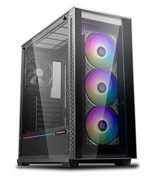 Gaming Desktop PC (Pre-owned) Mid Tower With AMD Ryzen 7 5700X, 32GB DDR4 RAM, 1TB SSD
