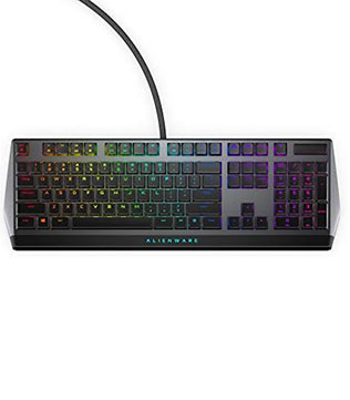 Dell Alienware Low Profile RGB Mechanical Gaming Keyboard (AW510K) (Dark Side Of The Moon) (Pre-owned)