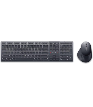 Dell KM900 Premier Collaboration Wireless Keyboard and Mouse (Black) (Pre-owned)