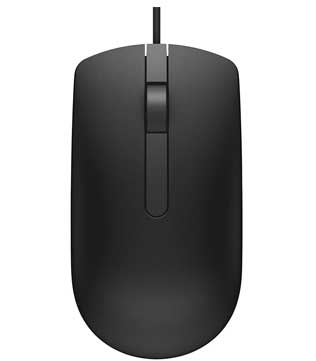 Dell MS116 USB Optical Mouse (Black) (Pre-owned)