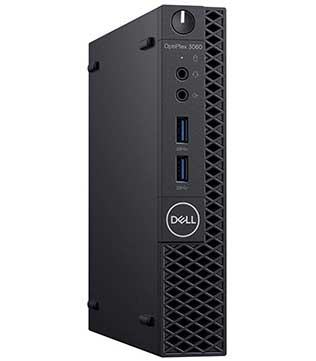 Dell OptiPlex 3060 Micro, Intel i5 8500, 8 GB RAM, 256 NVMe SSD, Win 10  (Pre-owned)
