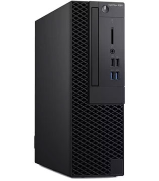Dell-OptiPlex 3060 SFF, Intel® Core™ i5-8400 CPU @2.80Ghz, 8 GB RAM, 500 GB SSD SATA, Black PC (Pre-owned)