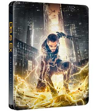 Deus Ex Mankind Divided Steelbook (No Game Included) (Pre-owned)