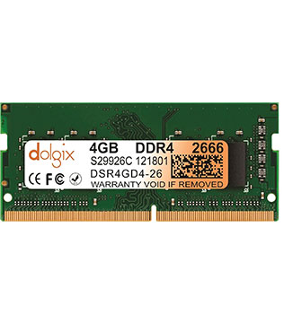 Dolgix 4GB DDR4 2666MHz Laptop RAM (Pre-owned)