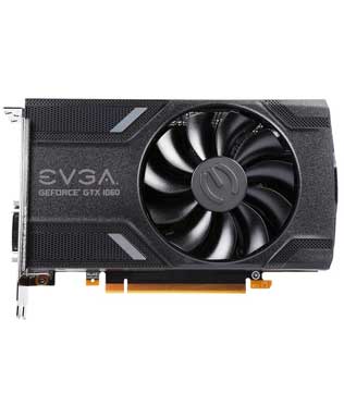 EVGA GeForce GTX 1060 GAMING 3GB GDDR5 (03G-P4-6160-KR) Graphics Card (Pre-owned)