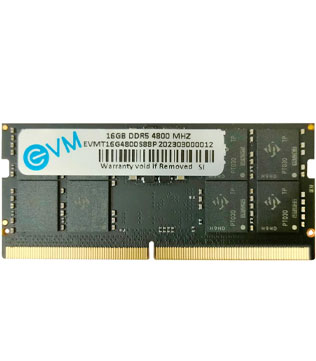 EVM 16GB DDR5 4800MHz Laptop RAM (Pre-owned)