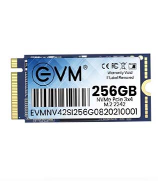 EVM 256GB 2242 (EVMNV42SI256G) NVMe Solid State Drive (Pre-owned)