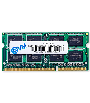 EVM 4GB DDR3 1600MHz Laptop RAM (Pre-owned)