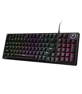 EvoFox Katana-X Mechanical Gaming Keyboard with Outemu Blue Switches Keyboard (Pre-owned)