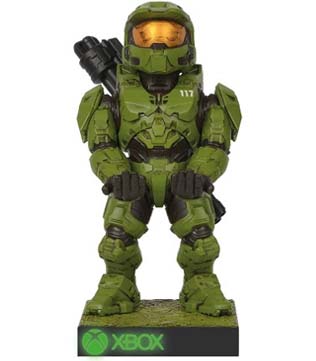 Exquisite Gaming Halo Infinite Master Chief Cable Guy Phone and Controller Holder (Pre-owned)
