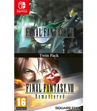 Final Fantasy VII & VIII Remastered Twin Pack Nintendo Switch (Pre-owned) (without Original Box and Cover)