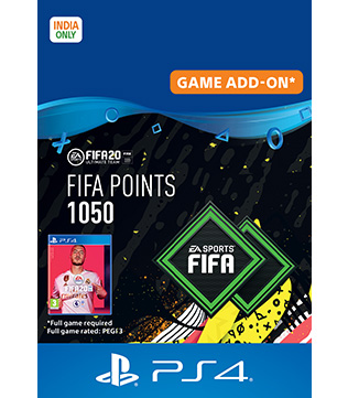 FIFA 20 Ultimate Team 1050 FUT Points PS4 (Digital)