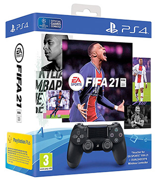FIFA 21 Dualshock 4 Wireless Controller Bundle PS4
