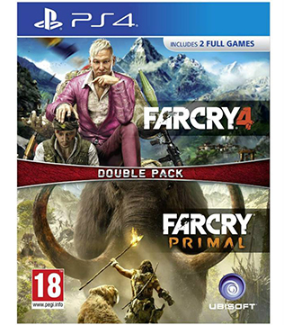 Far Cry 4 & Far Cry Primal Double Pack PS4 (Pre-owned)