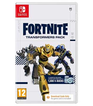 Fortnite Transformers Pack Nintendo Switch