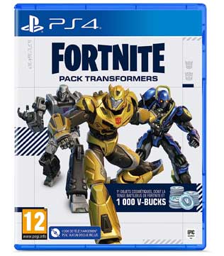 Fortnite Transformers Pack PS4