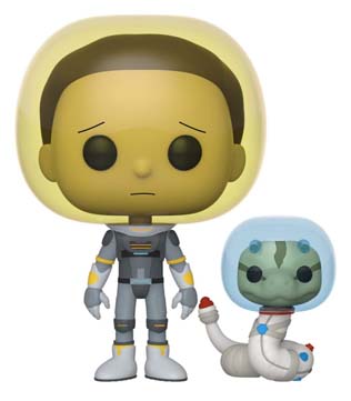 Funko Pop Animation Morty Space Suit Morty with Snake (Pre-owned)