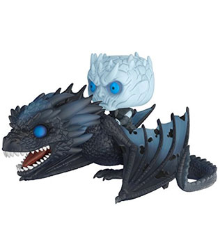 Funko Pop Game of Thrones Night King & Icy Viserion Action Figure (Pre-owned)