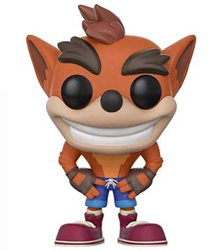Funko Pop Games Crash Bandicoot Crash Bandicoot Styles May Vary (Pre-owned)