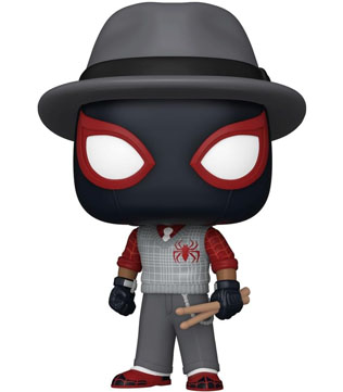 Funko Pop Marvels Spider-Man 2 City Sounds Suit Miles Morales (Pre-owned)