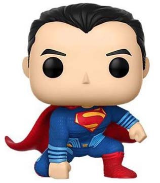 Du Funko Pop Movies DC Justice League Superman Toy Figure (Pre-owned)