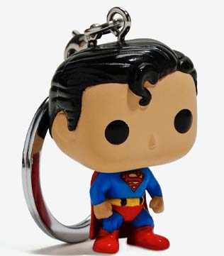 Funko Pop Superman Key Chain (Pre-owned)