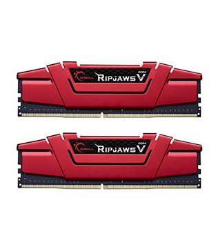 G.SKILL Ripjaws V 16GB (2 x 8GB) 2400 MHz DDR4 (F4-2400C15D-16GVR) Desktop RAM (Pre-owned)