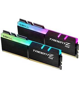 G.SKILL Trident Z RGB 16GB (2 x 8GB) (F4-3000C15D-16GTZR) Desktop RAM (Pre-owned)