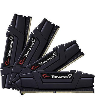 G.Skill Ripjaws V (16x4) 64GB DDR4 3600MHz (F4-3600C16Q-64GVKC) Desktop RAM (Pre-owned)