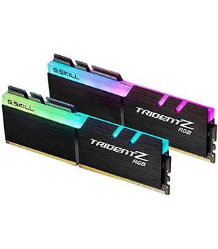 G.Skill Trident Z RGB 32GB (16GBx2) DDR4 3200MHz (F4-3200C16D-32GTZR) Desktop RAM (Pre-owned)