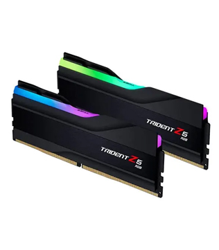 G.Skill Trident Z5 RGB Series 64GB (32GBx2) DDR5 6000MHz Matte Black (F5-6000J3636F32GX2-TZ5RK) Desktop RAM (Pre-owned)