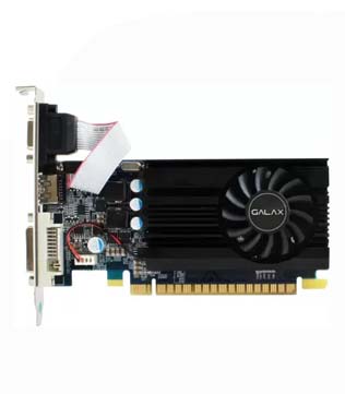 GALAX GeForce GT 730 EXOC 1GB 1GB DDR5 64-bit(4895147117843) Graphics Card (Pre-owned)