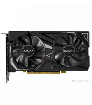 GALAX GeForce GTX 1650 EX (1-Click OC) 4GB GDDR5 128 Bit (4895147134611) Graphics Card (Pre-owned)
