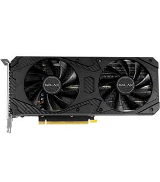 GALAX GeForce RTX 3060 (1-Click OC), 12GB, GDDR6, 192-bit (LHR Graphics Card (Pre-owned)