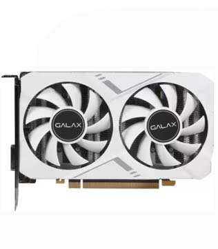 GALAX NVIDIA GeForce GTX 1660 Ti Mini (1-Click OC) 6 GB GDDR6 (White) Graphics Card (Pre-owned)