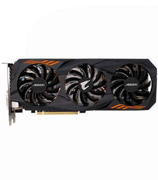 GIGABYTE AORUS GeForce GTX 1060 6G, 6GB (rev. 2.0) GV-N1060AORUS-6GD Graphics Card (Open Box)