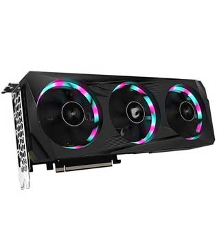 GIGABYTE AORUS GeForce RTX 3060 Ti ELITE 8GB GDDR6 (GV-N306TAORUS E-8GD) Graphics Card (Pre-owned)