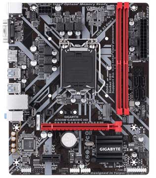GIGABYTE B360M Gaming HD Motherboard (Pre-owned)
